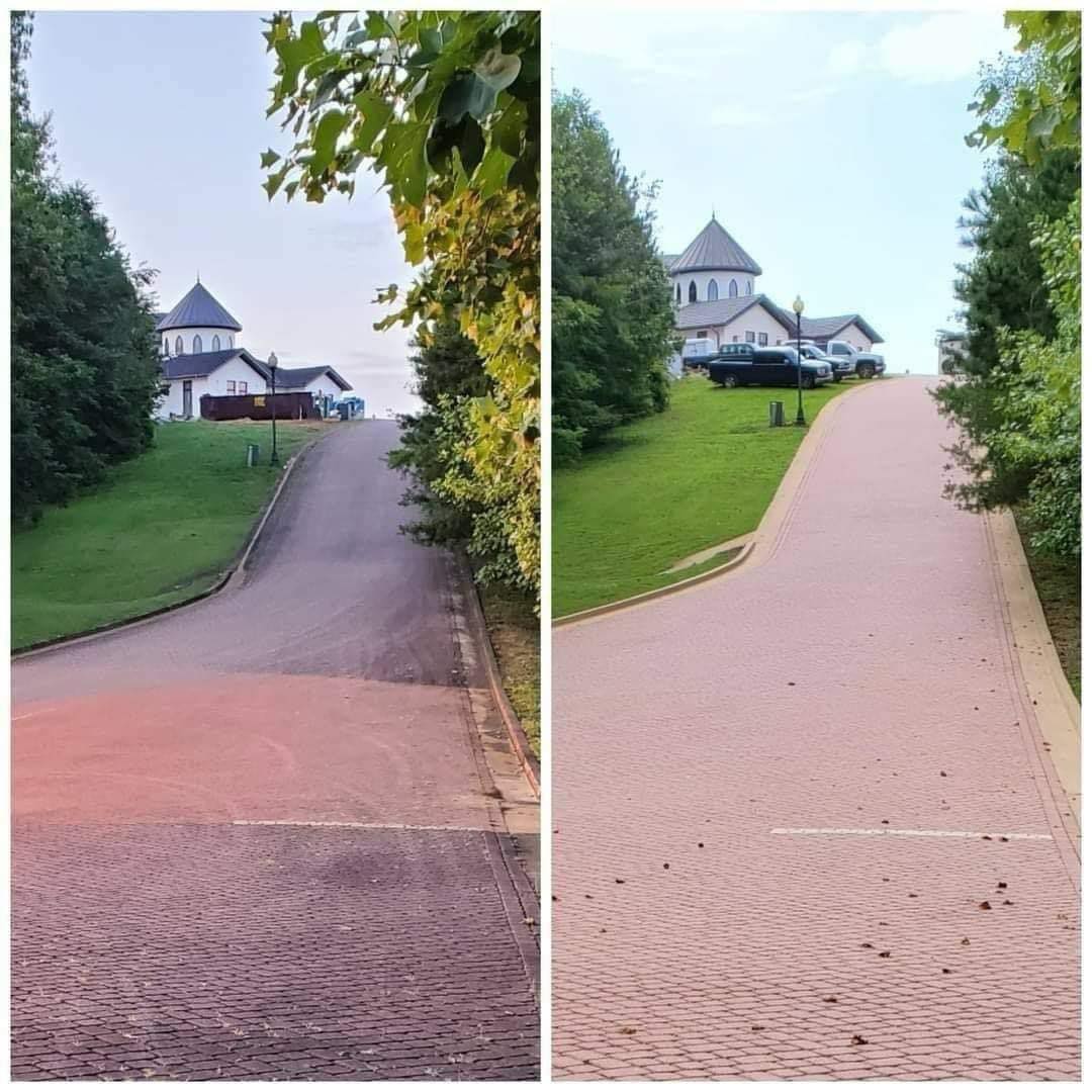 paver cleaning pressure washing savannah tn